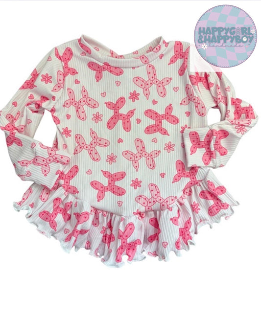 2T Jasmine Top lettuce hem