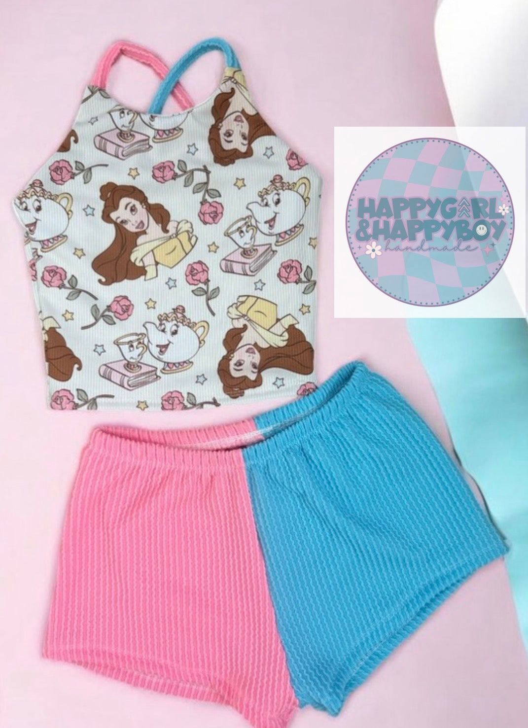 18/24 Brielle top/Breezy shorts